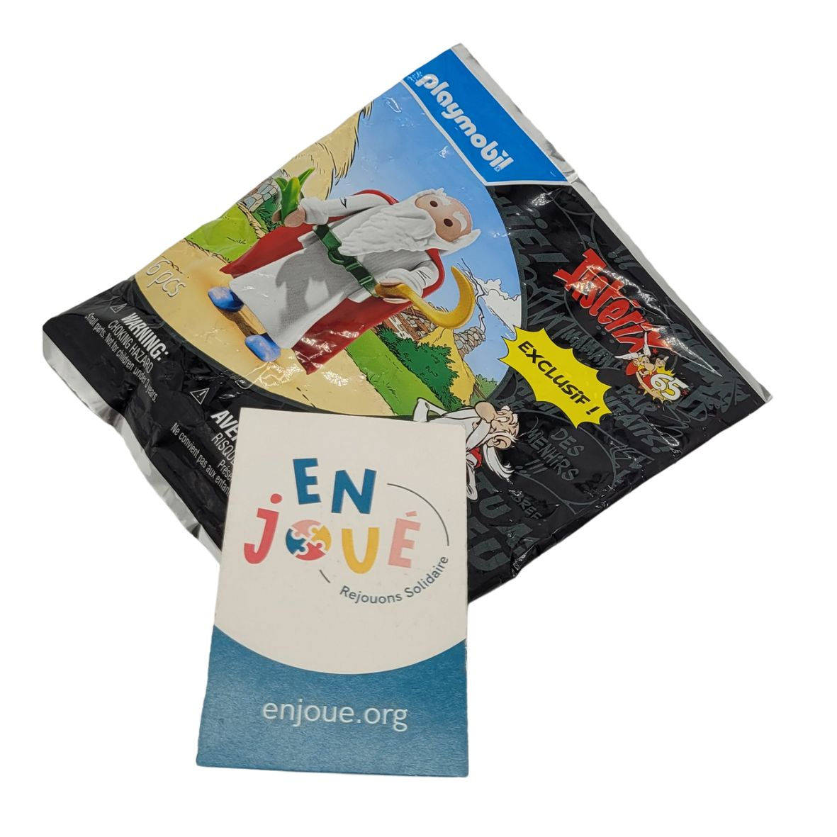 Voir photo 2 de Playmobil - ASTÉRIX Exclusif 65ème Anniversaire Panoramix - Dès 4 ans. Playmobil - ASTÉRIX Exclusif 65ème Anniversaire Panoramix - Dès 4 ans. Comme neuf - Vue 2 -